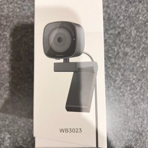 Dell Gray and Black Webcam